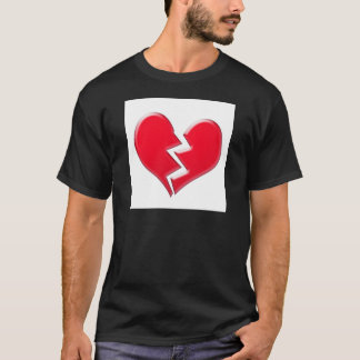 Gebroken hart t-shirt