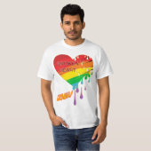 Gebroken hart t-shirt (Voorkant volledig)