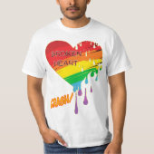 Gebroken hart t-shirt (Voorkant)