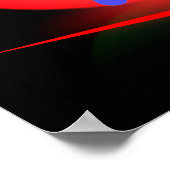 Gebroken hartafdruk poster (Hoek)