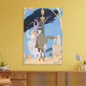 Gebroken harten, Gebroken Beelden, illustratie voo Canvas Afdruk (Insitu (Woonkamer))