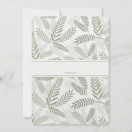 Gebroken hartenpas Verlies sympathiekaart Kaart (Achterkant)