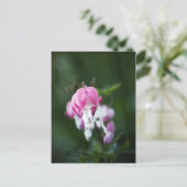 Gebroken hartlijn omhoog Briefkaart (Staand voorkant)