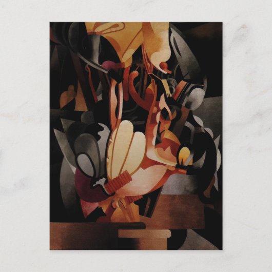 Gebroken herinneringen briefkaart (Voorkant)