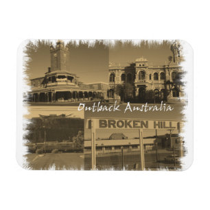 Gebroken heuvel, montage magneet