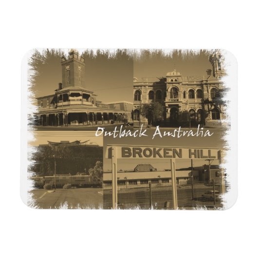 Gebroken heuvel, montage magneet (Horizontaal)