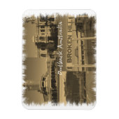 Gebroken heuvel, montage magneet (Verticaal)