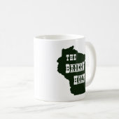 gebroken hoorn mok groen (Voorkant rechts)