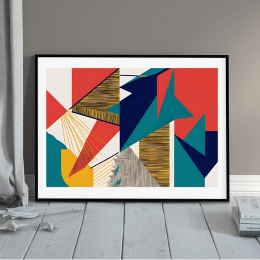 Gebroken horizon poster