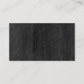 Gebroken hout van veneer Woodgrain Visitekaartje (Achterkant)