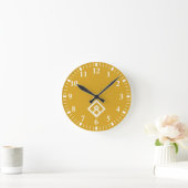 Gebroken houten maat ronde klok (Huis)