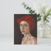 Gebroken Identiteit Briefkaart (Staand voorkant)