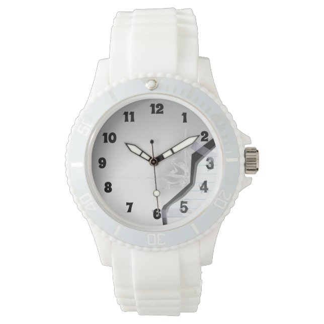 gebroken illusie horloge (Voorkant)