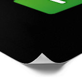 Gebroken kleurpotloden poster (Hoek)