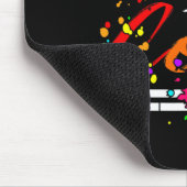 Gebroken krayons nog steeds kleur Stomme Mental He Muismat (Hoek)