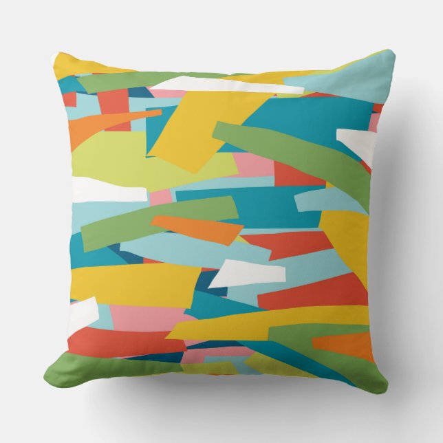 Gebroken landschap - Pillow Kussen (Voorkant)