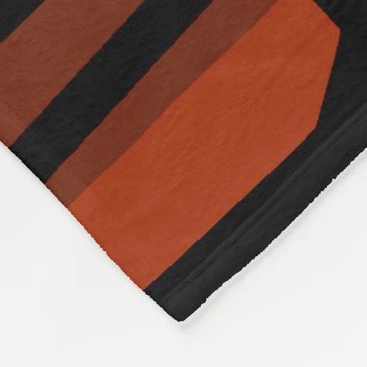 gebroken lavastraster fleece deken (Hoek)