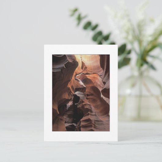 "Gebroken licht" Briefkaart (Staand voorkant)