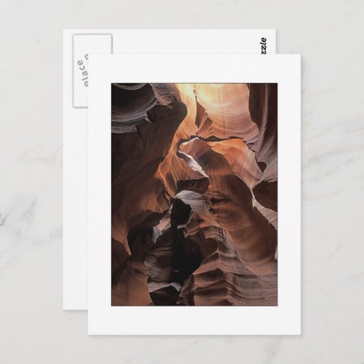 "Gebroken licht" Briefkaart (Voorkant / Achterkant)