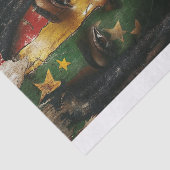 Gebroken maar hevig tissuepapier (Detail)