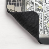 Gebroken, maar niet verbrijzeld Mousepad Muismat (Hoek)