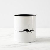 Gebroken Mok-effect Tweekleurige Koffiemok (Center)