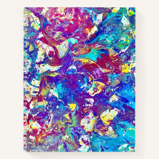 Gebroken Mood Ring Serie No. 1 – Gebroken Spectrum Notitieboek (Voorkant)
