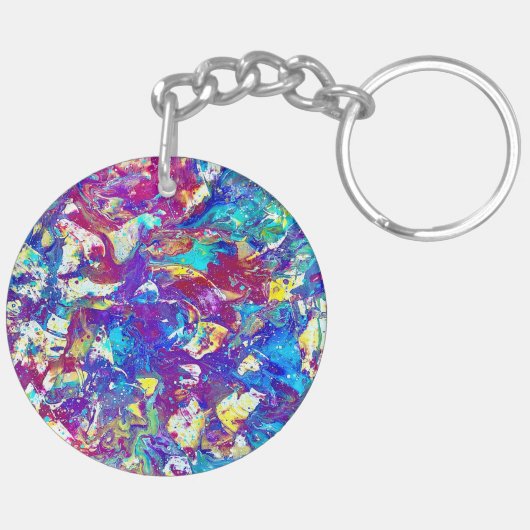 Gebroken Mood Ring Serie No. 1 – Gebroken Spectrum Sleutelhanger (Achterkant Rechts)