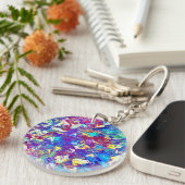 Gebroken Mood Ring Serie No. 1 – Gebroken Spectrum Sleutelhanger (Voorkant Rechts)
