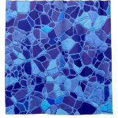 gebroken mozaïek C Douchegordijn (Voorkant)