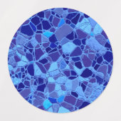 gebroken mozaïek C Labels (Design 1)