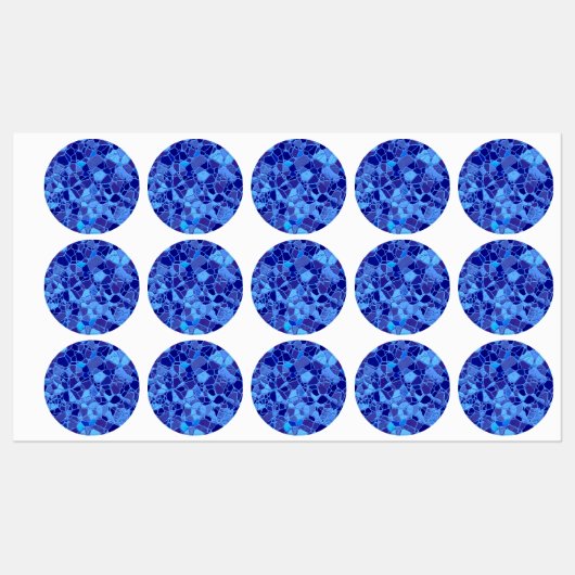 gebroken mozaïek C Labels (Vel)