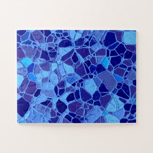 gebroken mozaïek C Legpuzzel (Horizontaal)