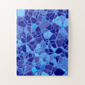 gebroken mozaïek C Legpuzzel (Verticaal)