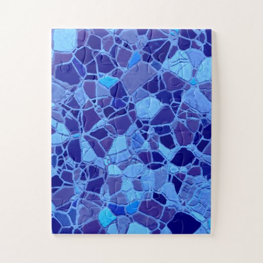 gebroken mozaïek C Legpuzzel (Verticaal)