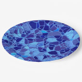 gebroken mozaïek C Papieren Bordje (Gekanteld)