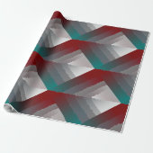 Gebroken mozaïek cadeaupapier (Uitgerold)