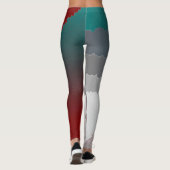 Gebroken mozaïek leggings (Achterkant)