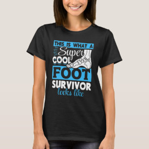 Gebroken operatie Ankle - wondchirurgie T-shirt