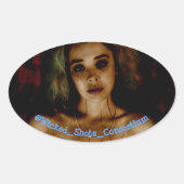 gebroken ovale sticker (Voorkant)