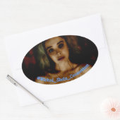 gebroken ovale sticker (Envelop)