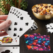 Gebroken Pareltjes Pokerkaarten (Insitu)