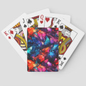 Gebroken Pareltjes Pokerkaarten (Achterkant)