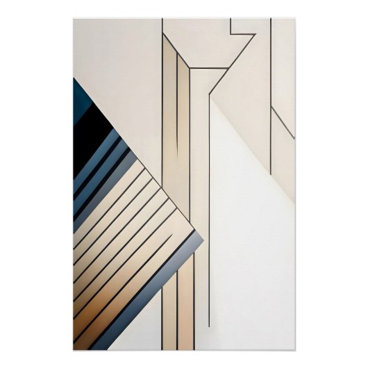 Gebroken perspectieven perfect poster (Voorkant)