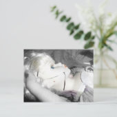 Gebroken pop briefkaart (Staand voorkant)