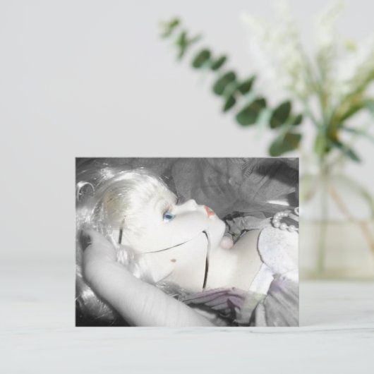 Gebroken pop briefkaart (Staand voorkant)