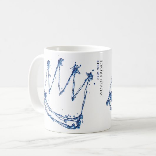Gebroken prins dubbelzijdige mok (Voorkant links)
