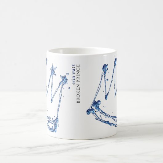 Gebroken prins dubbelzijdige mok (Center)