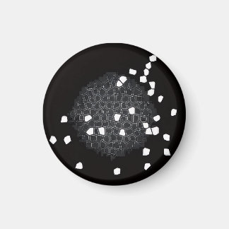 Gebroken puzzelpatroon keukenmagneet magneet