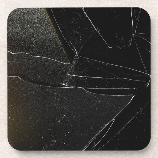 GEBROKEN RAAM BIER ONDERZETTER (Voorkant)